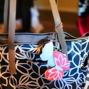 RELIC NAVY BUTTERFLY PURSE